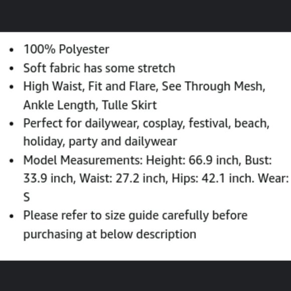 NWT Sheer Black Mesh High Waisted Beach Coverup Lingerie Maxi Floor Length Skirt - Picture 9 of 9